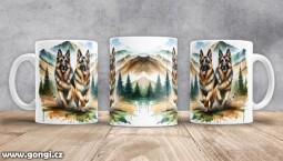 Hrnek - 0204 - Německý ovčák